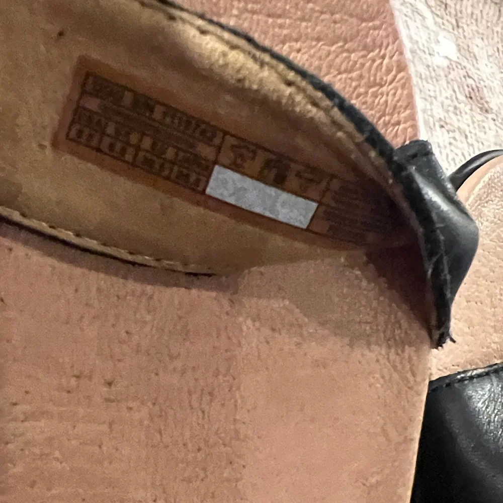 UGG Black Leather Espadrille Platform Sandals with Buckle - Picture 11 of 12